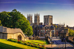 Yorkshire York Minister Wallpaper