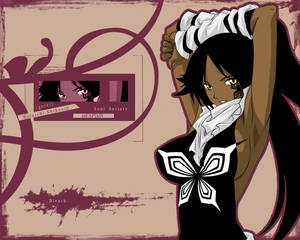 Yoruichi Shihouin Soul Society Wallpaper