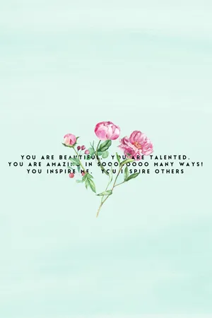 You Are Beautiful Touching Quote Wallpaper