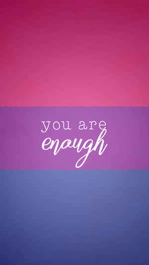 You Are Enough By Sarah Mccarthy Wallpaper