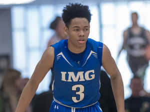 Young Basketball Player I M G Academy Wallpaper