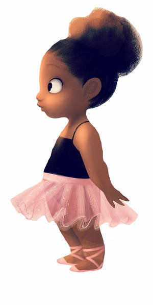 Young Black Girl Wallpaper