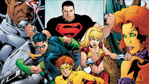 Young Justice Dc Comics Wallpaper