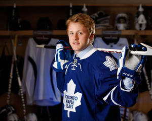 Young Morgan Rielly Photo Wallpaper
