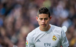 Young Soccer Star James Rodriguez Wallpaper