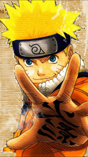 Young Uzumaki Naruto Iphone Wallpaper