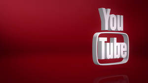 Youtube Thumbnail White Wordmark Wallpaper