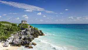 Yucatan Tulum Archeological Site Ruins Wallpaper