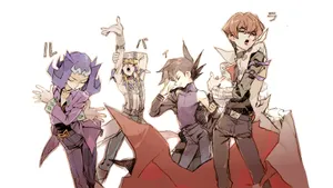 Yugioh Goofy Characters Wallpaper