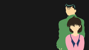 Yusuke And Keiko Of Yuyu Hakusho Wallpaper