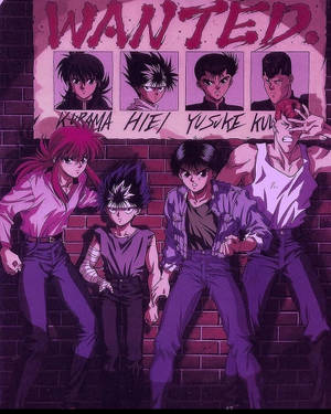 Yuyu Hakusho Wanted Poster Wallpaper