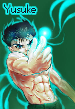 Yuyu Hakusho Yusuke Fan Art Wallpaper