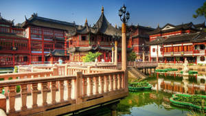 Yuyuan Garden Shanghai China Wallpaper