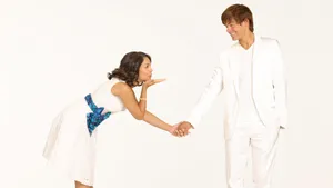 Zac Efron And Vanessa Hudgens Appearing Together During Their Rise To Stardom Wallpaper