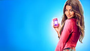 Zapped Zoey In Pink Jacket Wallpaper