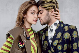 Zayn Malik Gigi Hadid Vogue Wallpaper