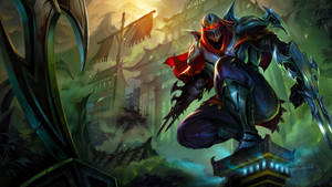 Zed Cool League Of Legends Promo Wallpaper