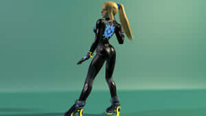 Zero Suit Samus In Action Wallpaper