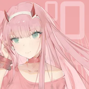 Zero Two Aesthetic Cute Wallpaper