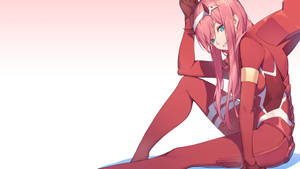 Zero Two Enjoys The Serenity Wallpaper