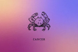 Zodiac Cancer Gradient Aesthetic Wallpaper