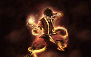 Zuko Glowing Fire Ball Wallpaper